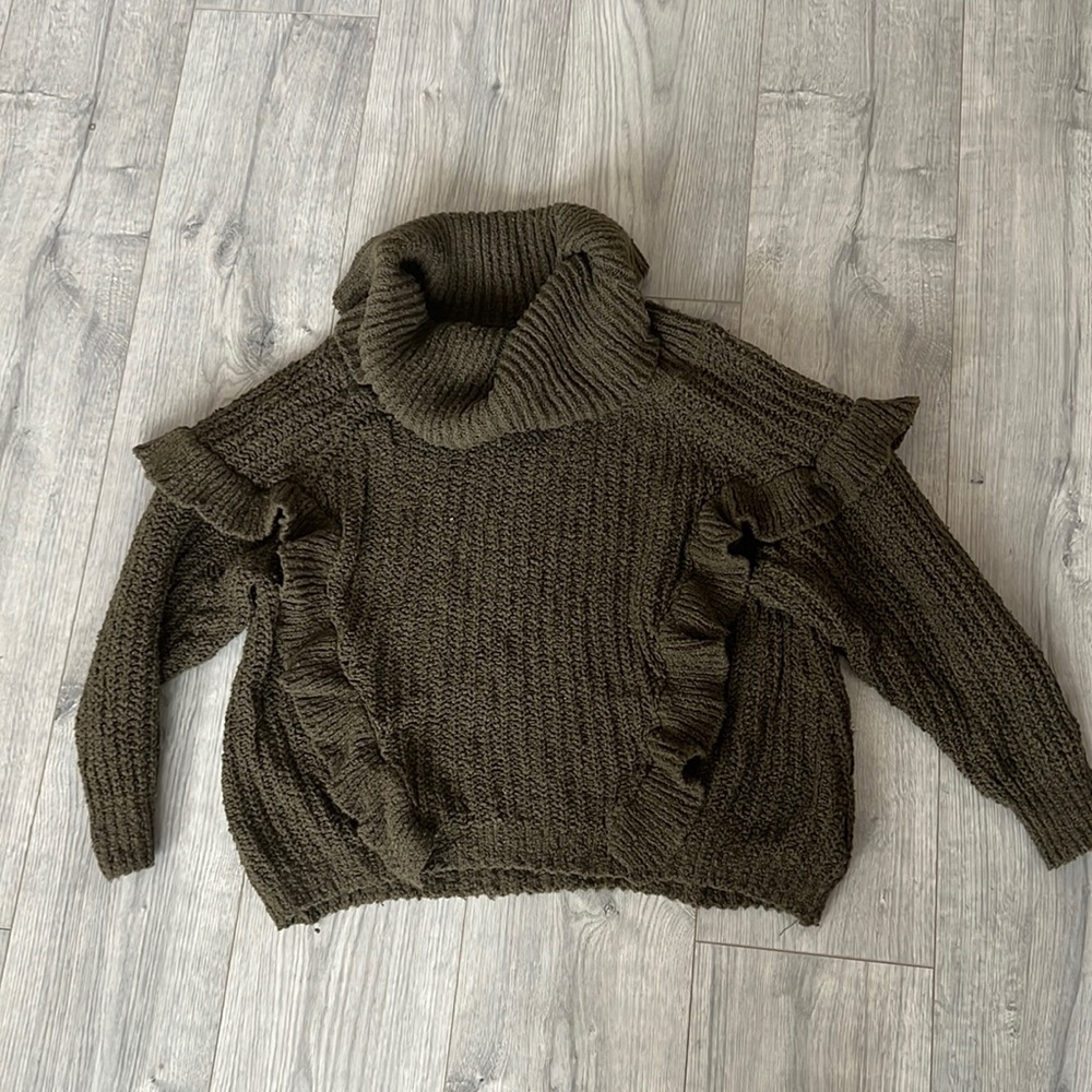 Cowl neck sweater